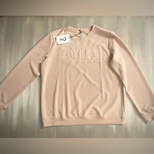 Zyia Pink Emergence Sweatshirt Size XL New With Tags
